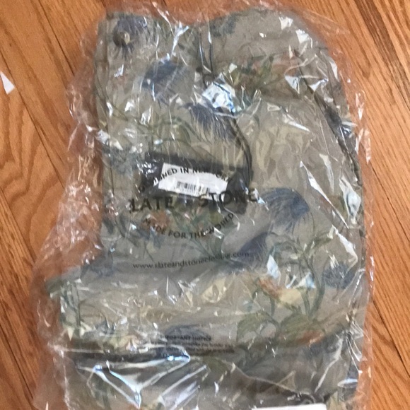 Slate & Stone Novelty Ross Shorts Color KHAKI GAR - Picture 6 of 7